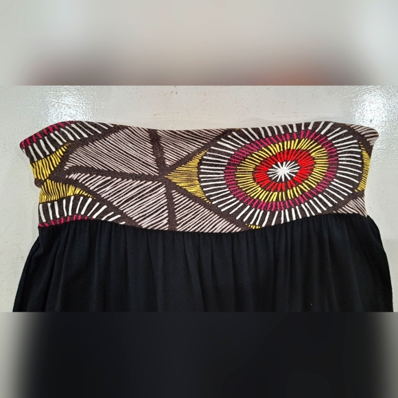 Fighting Eel Hawai'I-Kate Dress Short, Black w/Rona Bennett artwork Bandeau Top - Picture 8 of 10